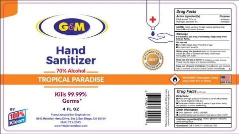 Hand Sanitizer 포장