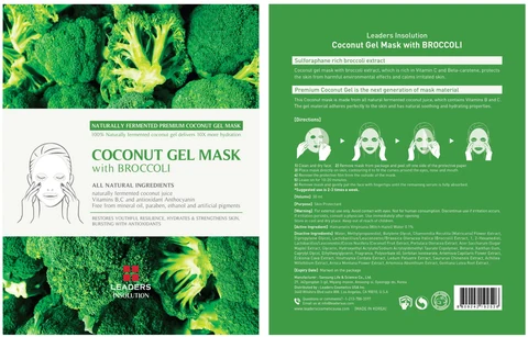 Leaders Insolution Coconut Mask with Broccoli packaging