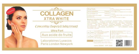COLLAGEN XTRA WHITE SERUM packaging
