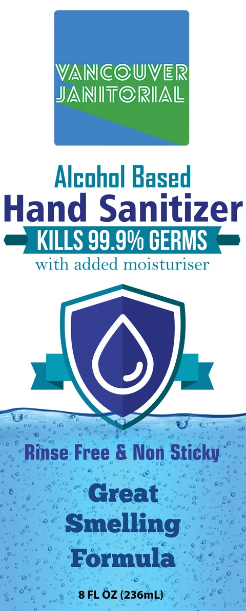Hand Sanitizer packaging