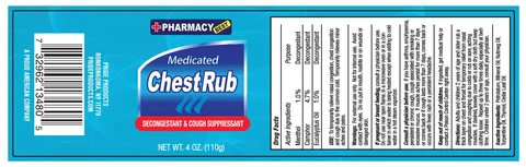 4OZ MEDICATED CHEST RUB 포장