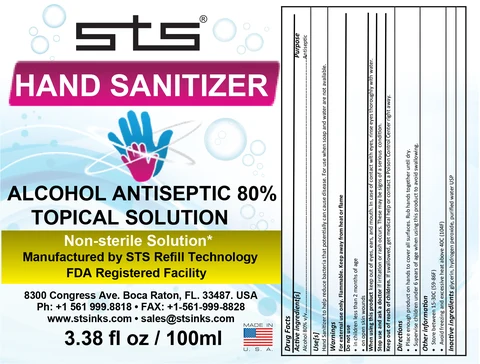 Hand Sanitizer packaging