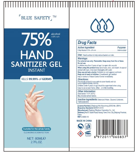 Hand Sanitizer packaging