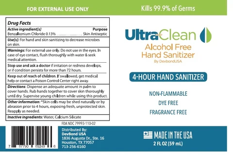 Alcohol Free Hand Sanitizer 포장