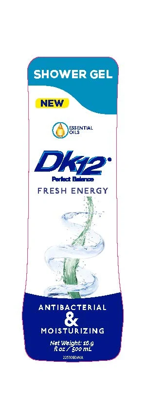DK12 Shower Gel Fresh Energy 포장