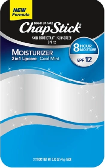 Chapstick Moisturizer Cool Mint 포장
