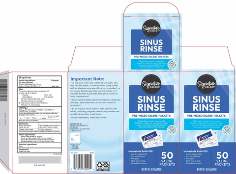Sinus Wash Packet 포장