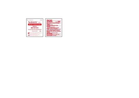 Sol-M Alcohol Swabs Medium Sterile 포장