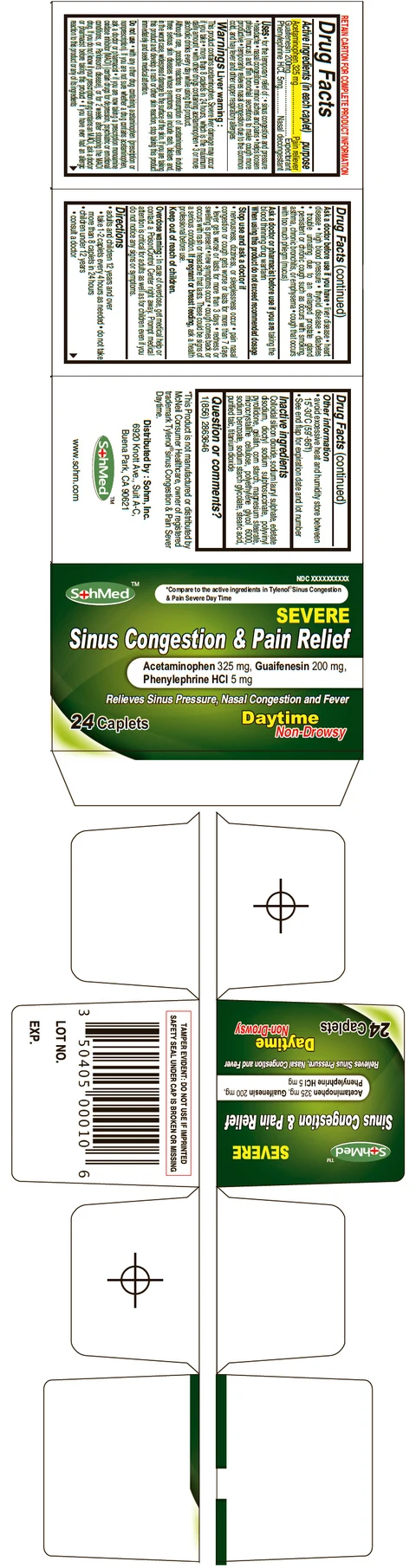 SohMed Sinus 포장