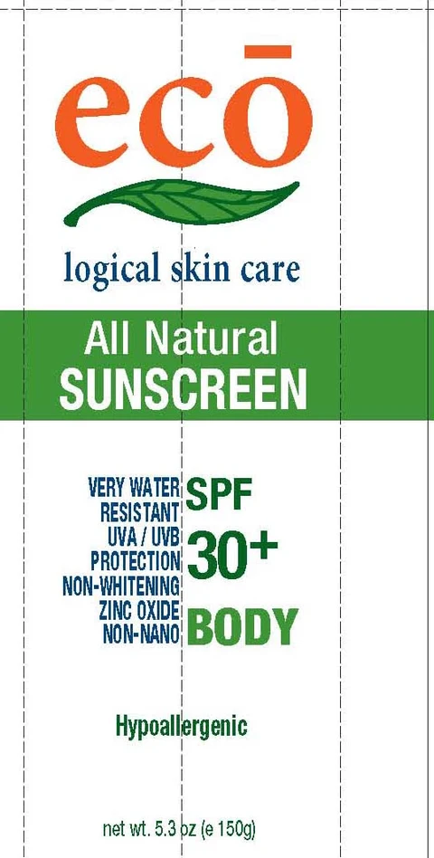 All Natural Suncreen 포장
