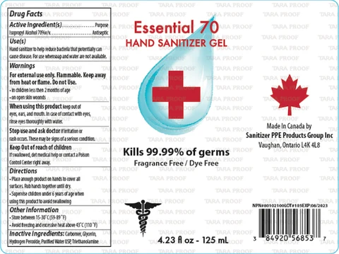Hand Sanitizer 포장