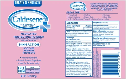 Caldesene Medicated Protecting 포장