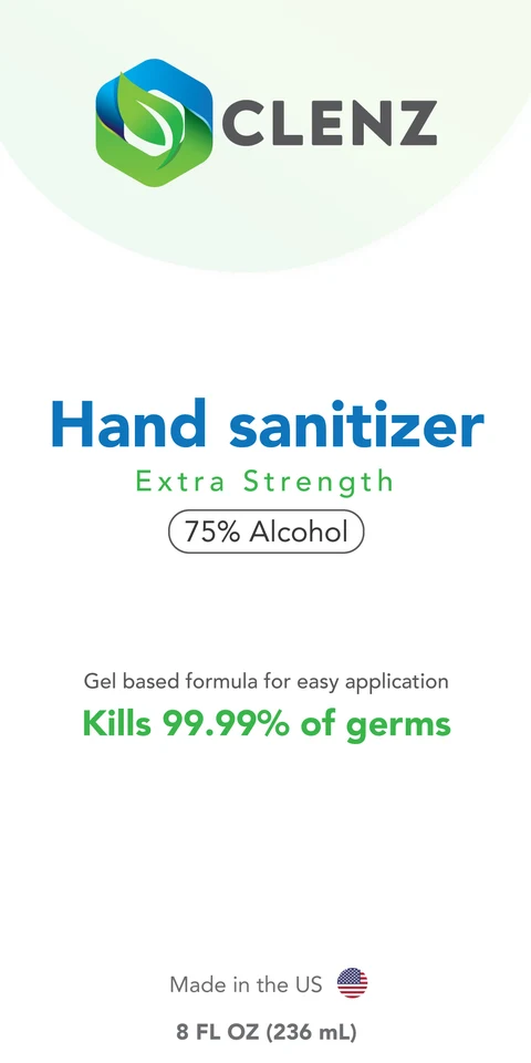 Clenz Hand Sanitizer 포장