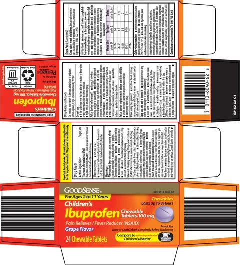 good sense childrens ibuprofen packaging
