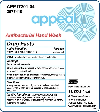 Appeal Antibacterial Hand Wash 포장