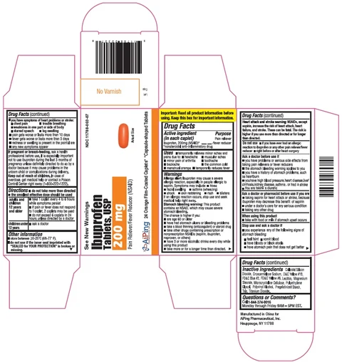 Ibuprofen 포장