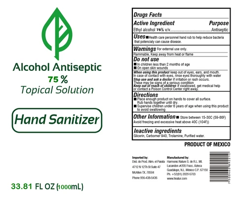 Hand Sanitizer packaging