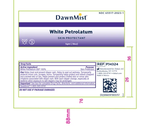 DUKAL WHITE PETROLATUM 포장