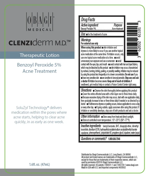 CLENZIDERM THERAPEUTIC packaging