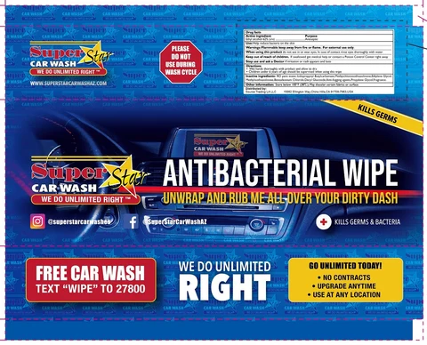 Wet Wipes packaging