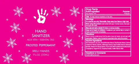 MELI HANDS HAND SANITIZER 포장
