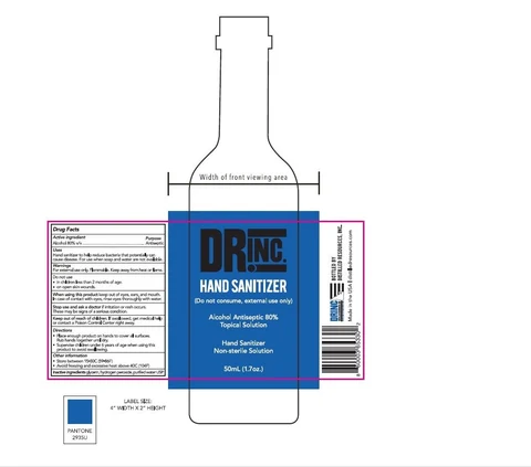 Hand Sanitizer packaging