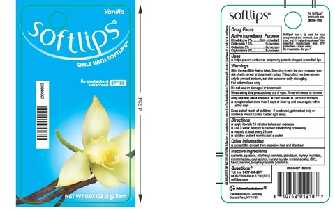 SoftlipsVanilla 포장