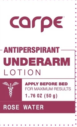 Carpe Antiperspirant Rose Water 포장