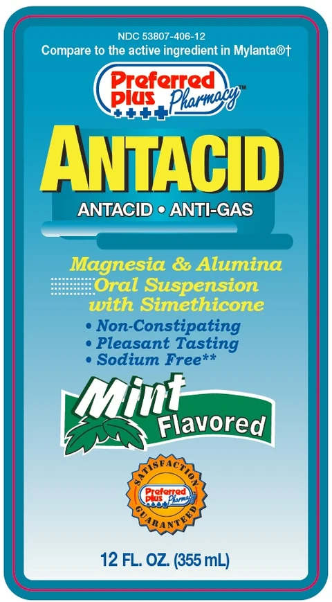 antacid mint flavored packaging