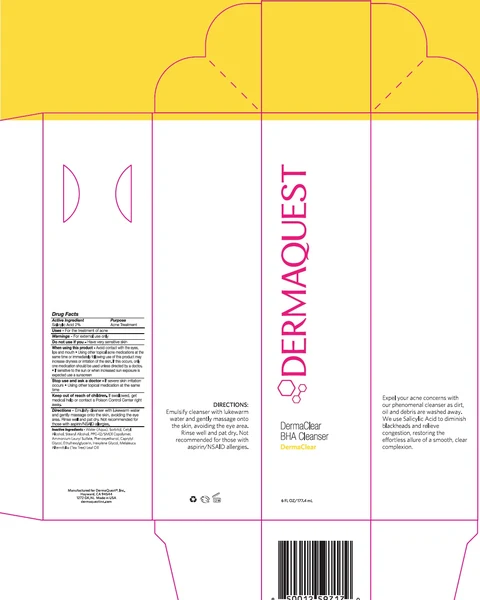 DermaClear BHA Cleanser 포장