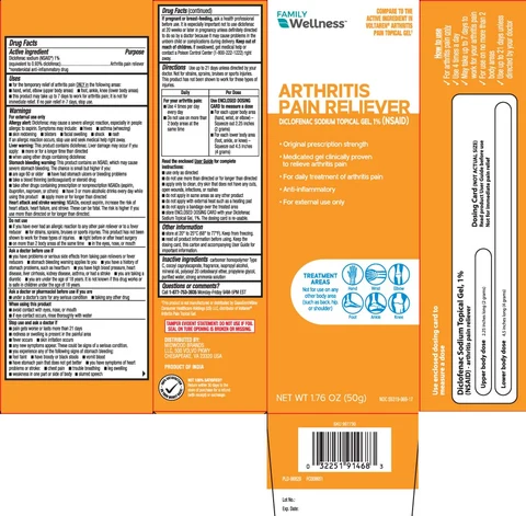 Arthritis Pain Reliever 포장
