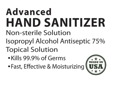 HAND SANITIZER - ISOPROPYL ALCOHOL ANTISEPTIC75 PERCENT 포장