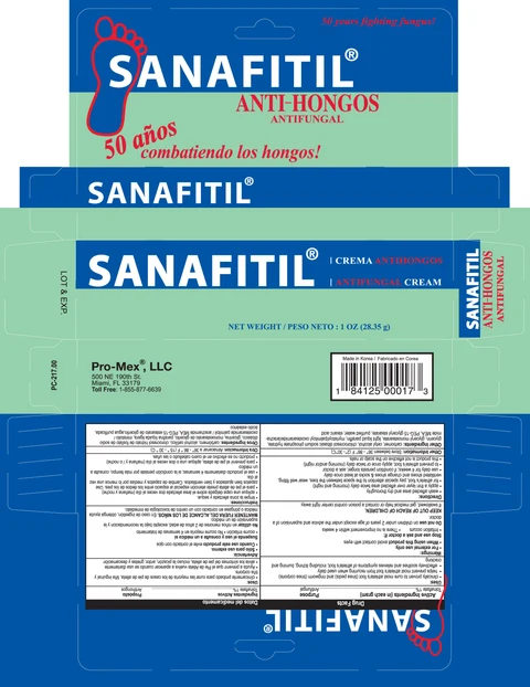 Sanafitil 포장