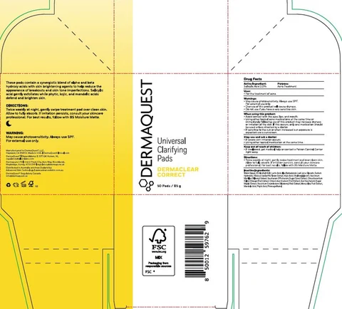 Universal Clarifying Pad 포장