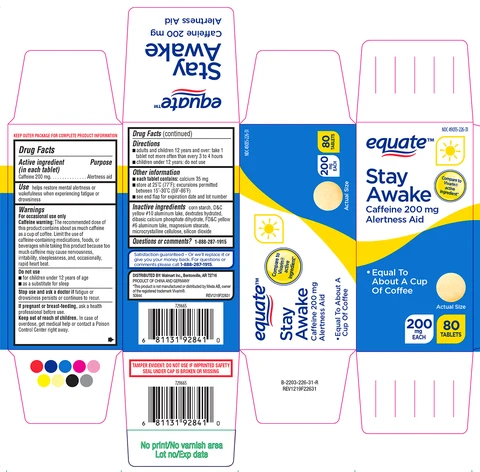 Stay Awake packaging