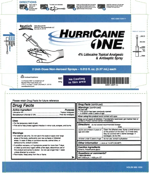 HurriCaine One 포장