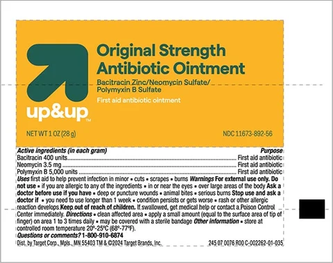 Triple Antibiotic packaging