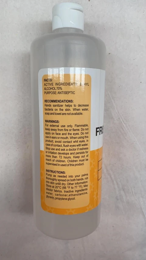 Hand Sanitizer 포장