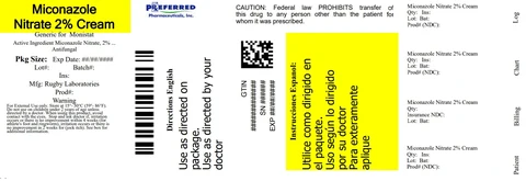 MICONAZOLE Nitrate 2% Cream ANTIFUNGAL 포장