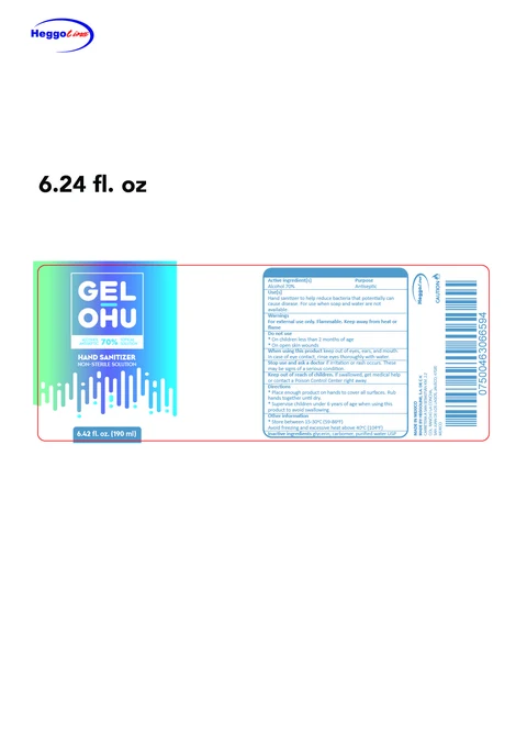 Hand Sanitizer packaging