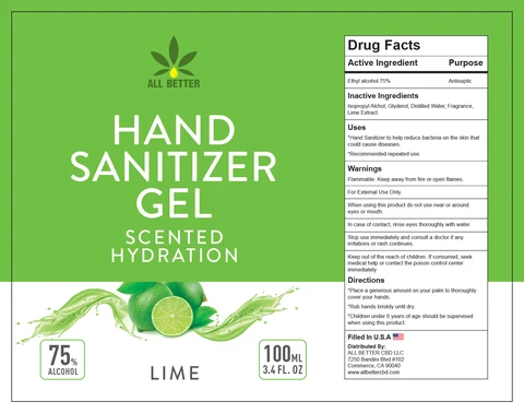Hand Sanitizer 포장