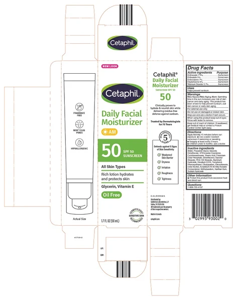 Cetaphil Daily Facial Moisturizer with suncreen SPF 50 포장