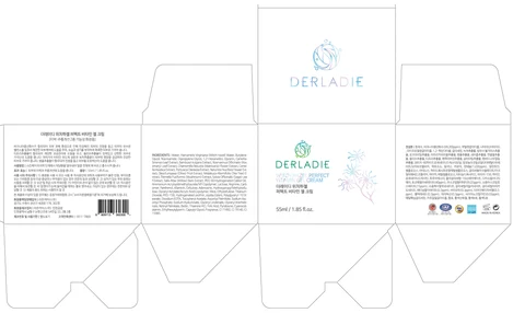 DERLADIE WITCH HAZEL PERFECT VITAMIN GELCREAM 포장
