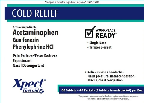 Xpect Cold Relief packaging
