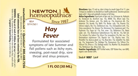 Hay Fever packaging