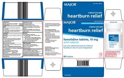 heartburn relieforiginal strength packaging