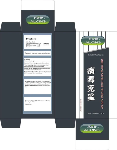 Shunfa Anti-Bacteria Spra 포장
