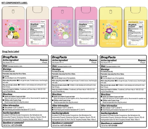 SC SQUISHMALLOWS - Kit components