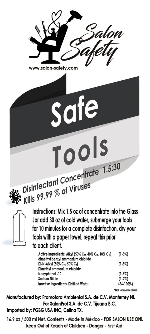 Salon Safety Safe Tools 포장