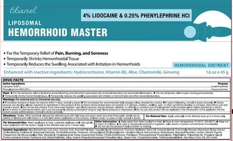 Hemorrhoid Master 포장